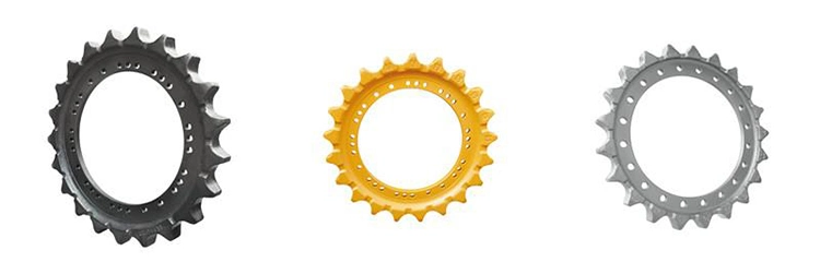 Aftermarket Track Roller Idler Sprockets for Komatsu PC650-3 PC710-5 PC750-7 Super Good Quality